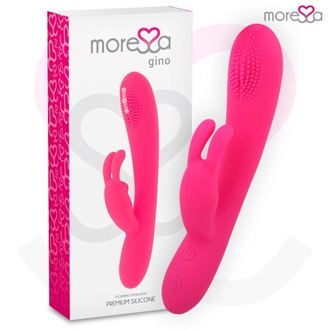 Moressa Gino Premium silikonowy masażer ładowany USB, 7 trybow, wodoodporny