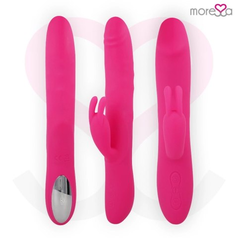 Moressa Molly Premium silikonowy model ładowany USB, 205 mm fioletowy