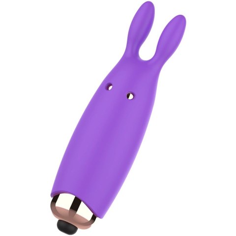 Womanvibe Bugsy silikonowy stymulator typu krolik, mini, fioletowy