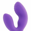Womanvibe Vanix silikonowy stymulator unisex 12,1 cm fioletowy