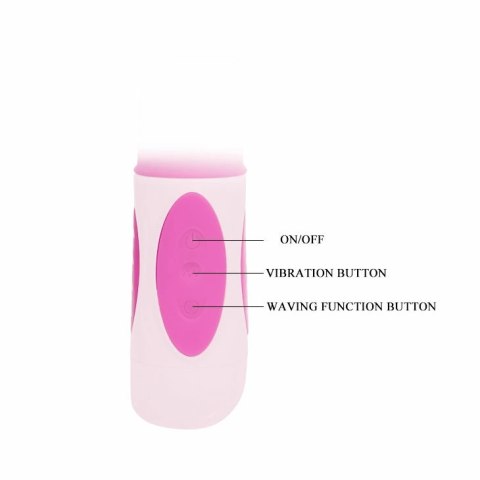 Baile Pretty Bunny model rotacyjny 12 trybow z potrojnym systemem wibracji