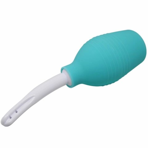 MR PLAY Gruszka do higieny analnej silikonowa niebieska 220 ml