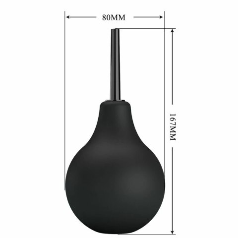 MR PLAY Gruszkowy natrysk higieniczny BLKB czarny 224ml