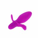 PRETTY LOVE Fith - silikonowy wibrator dwustrefowy 10 trybow, 11 cm