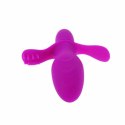 PRETTY LOVE Fith - silikonowy wibrator dwustrefowy 10 trybow, 11 cm