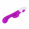 Pretty Love Arthur - Wibrator liliowy, ergonomiczny silikon 20cm