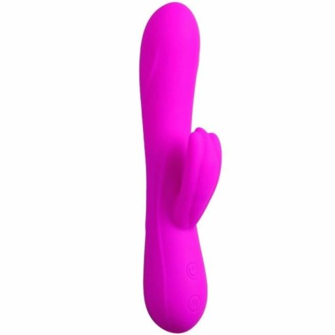 Pretty Love Barrete silikonowy model intymny 30 trybow 210mm fioletowy