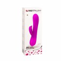 Pretty Love Barrete silikonowy model intymny 30 trybow 210mm fioletowy