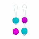 Pretty Love Orgasmic Ball Deluxe - zestaw kulek treningowych 30/40g silikon