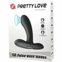 Pretty Love Remington masażer wibrujący silikonowy czarny USB 12 trybow