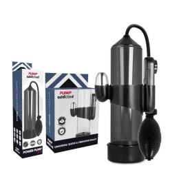 Pump Addicted RX3 Czarny - System Powiększający z Wibracjami 23 cm
