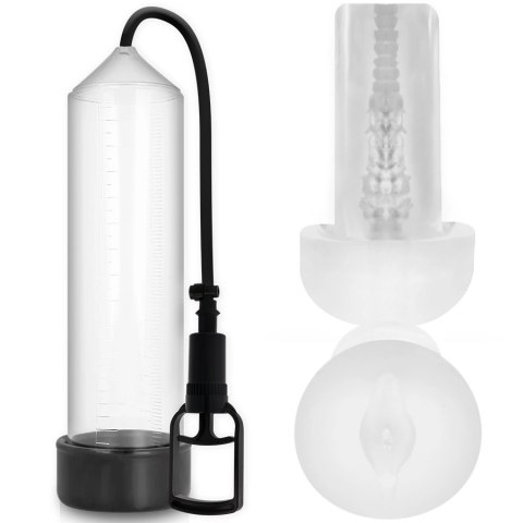 Pump Addicted RX7 Transparent - system prożniowy z modułem silikonowym
