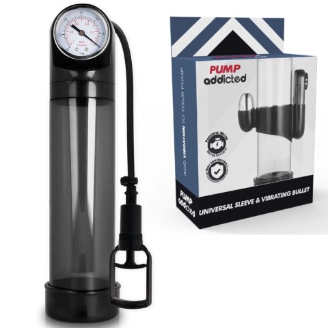 Pump Addicted RX9 Czarny - pompa prożniowa z kalibracją i wibracją