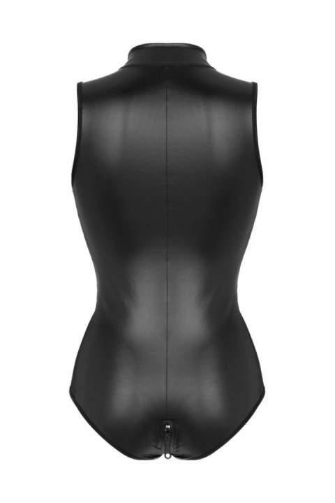 Christine Body Xenna Czarny Wetlook Dwustronny Zamek Christine Body Xenna Czarny Wetlook Dwustronny Zamek