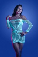 Fantasy Lingerie Ascension sukienka biała z długim rękawem S/M