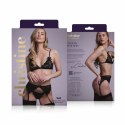 Passion Axelle Komplet Bielizny 3-częściowy z Koronką Czarny