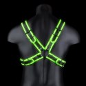 Ouch! Cross Armor Uprząż L/XL Świecąca w Ciemności Regulowana