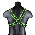 Ouch! Cross Armor Uprząż L/XL Świecąca w Ciemności Regulowana