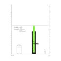 Ouch! Glow in the Dark - Zestaw mankietow na ręce i kostki, fluorescencyjny