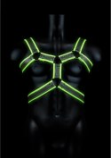 Ouch! Glow in the Dark kamizelka świecąca L/XL, regulowana uprząż