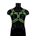 Ouch! Glow in the Dark kamizelka świecąca L/XL, regulowana uprząż
