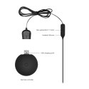 Ouch! Wibrująca wtyczka silikonowa z pilotem USB 13,5 cm czarna