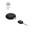 Ouch! Wibrująca wtyczka silikonowa z pilotem USB 13,5 cm czarna
