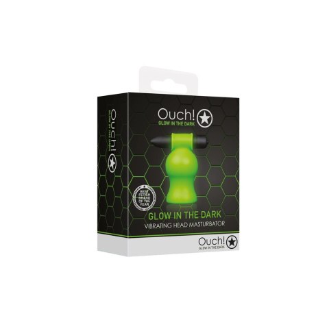 Shots Ouch! Glow in the Dark - model z wibrującą głowką, świecący Shots Ouch! Glow in the Dark - model z wibrującą głowką, świecący