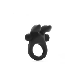 Shots Toys Rabbit - silikonowy pierścień wibrujący z motywem kroliczka