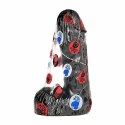 All Black Model 19 cm - Czarny elastyczny model anatomiczny PVC