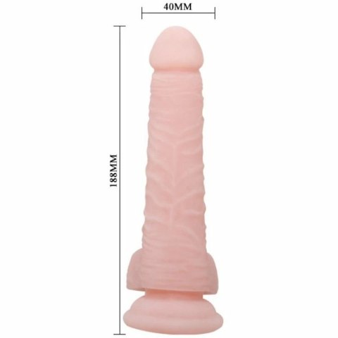 Baile Model 8435565916848 silikonowy anatomiczny 18,8 cm z przyssawką