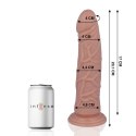 MR INTENSE Model 22 - anatomiczny model 20,1 cm z przyssawką, kolor naturalny