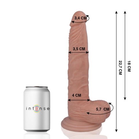 MR INTENSE model 29 - anatomiczny, elastyczny, 22.7 cm, naturalny beż