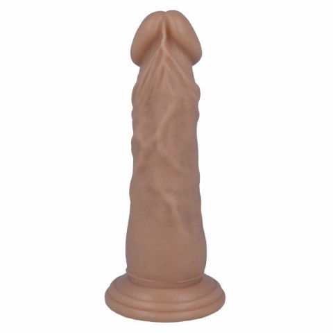 MR Intense Model 6 - Elastyczna maszyna intymna 16,6 cm, naturalny kolor