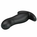 MR PLAY Czarny Masażer Prostaty Akumulatorowy Silikonowy 12 Trybow