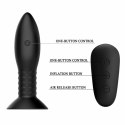 MR PLAY Model Obrotowy Czarny - Zdalnie Sterowany Korek Silikonowy 13 cm