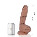 Mr Intense Model 17 - anatomiczny, elastyczny, mocna przyssawka, 19,7x4,1 cm