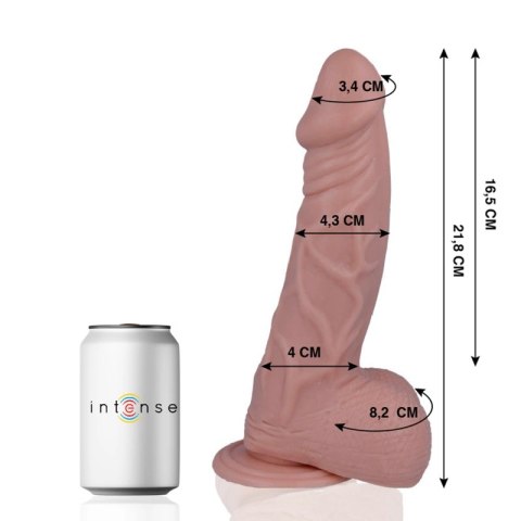 Mr Intense Model 25 - anatomiczna maszyna intymna 21,8 cm z przyssawką