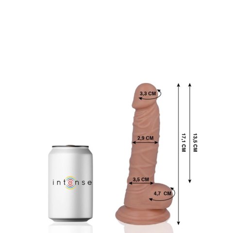 Mr Intense Model 7 anatomiczny 17,1 cm naturalny z przyssawką