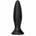 Mr. Play Wibrator Analny 12 Trybow USB Silikon Wodoodporny Czarny