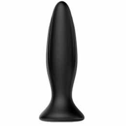 Mr. Play Wibrator Analny 12 Trybow USB Silikon Wodoodporny Czarny