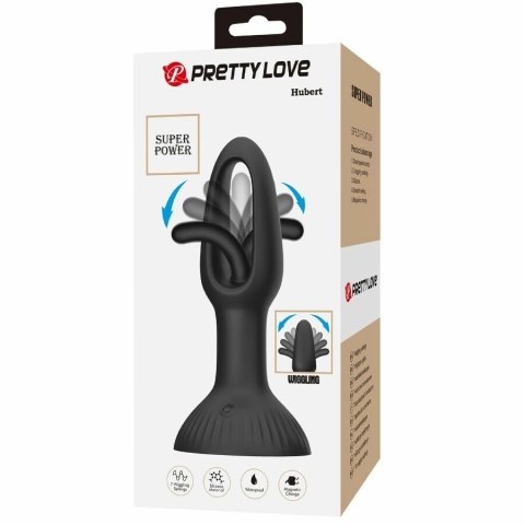 Pretty Love Hubert - silikonowy aplikator analny 7 trybow wibracji