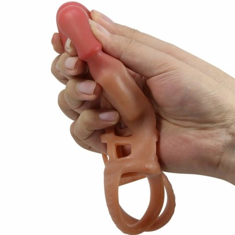 Pretty Love Preston - Wibrujący rękaw anatomiczny TPR 18 cm