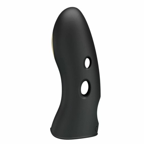 Pretty Love Marico czarna nakładka elektro-stymulująca na palec USB