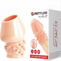 Pretty Love Matias anatomiczny nakładka powiększająca cielista TPR