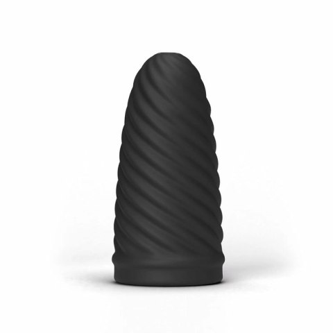 All Black Loop Model - Anatomiczna Maszyna Intymna Spiralna 17 cm