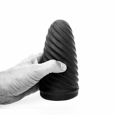 All Black Loop Model - Anatomiczna Maszyna Intymna Spiralna 17 cm