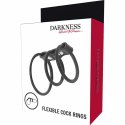 Darkness Zestaw 3 Elastycznych Pierścieni Anatomicznych TPR