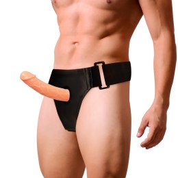 Harness Attraction Blake 15,5 cm - System intymny z pustą strukturą, beżowy