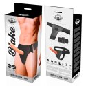 Harness Attraction Blake 15,5 cm - System intymny z pustą strukturą, beżowy